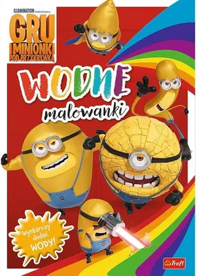 Zdjęcie produktu dla Minionki. Wodne malowanki dla dzieci