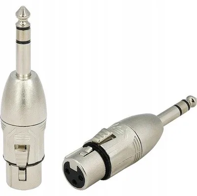 Produktbild von Roxtone RA3XFJM Klinke auf XLR Adapter