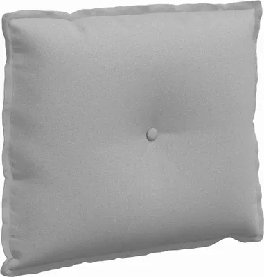 Productafbeelding van vidaXL Rugkussen, wolkengrijs, 60 x 19 x 50 cm, stof