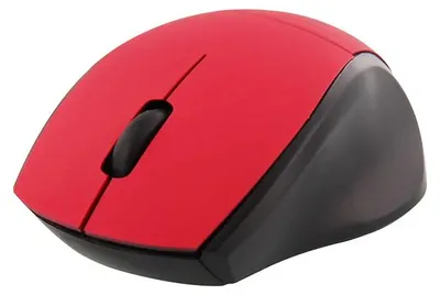 Produktbild von T'nB MM240RD, Beidhändig, Optisch, RF Wireless, 1000 DPI, Schwarz, Rot
