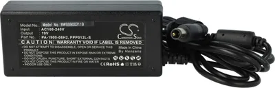 Produktbild von vhbw Netzteil kompatibel mit HP Pavilion dv7z, DV7Z-1000, DV7Z-1100, DV7 - DV7-6C90US, DV7T - DV7T-6C00 Notebook - 140 cm, 90 W ohne Netzkabel