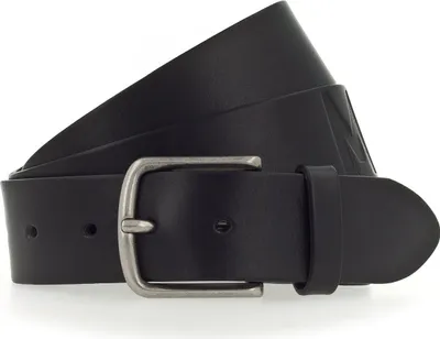 Produktbild von MUSTANG Leder Gürtel 40mm Leather Belt W95 Black schwarz