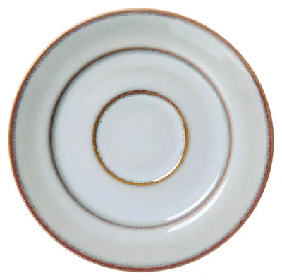 Produktbild von Kaffee Untertasse portofino - Ø 15,5 cm Steinzeug grau 6 Stück.