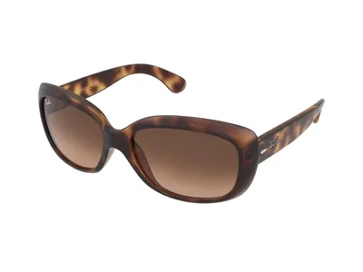 Produktbild von Ray-Ban JACKIE OHH, Erwachsener, Uni, Quadratisch, Schildkröte, Nicht-polarisierte Linse, Nylon
