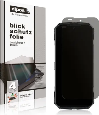 Produktbild von Blickschutzfolie für Doogee S118 matt Schutzfolie Folie Display Schutz dipos