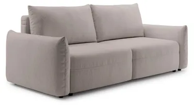 Produktbild von Selsey Theolla – 3-Sitzer-Schlafsofa mit Chenille und Bettkasten, Hellbeige