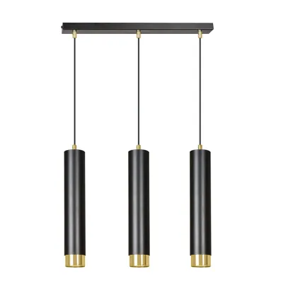 Obrázok produktu pre Luster Emibig 3xGU10 30W KIBO 3 BL/GOLD 644/3