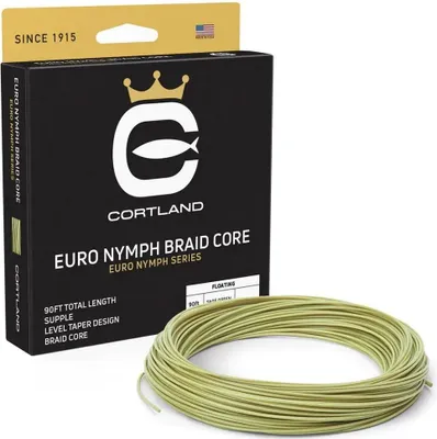 Produktbild von Cortland Euro Nymph Level 27 M Fliegenfischerleine Golden 0.220 mm Golden 0.220 mm