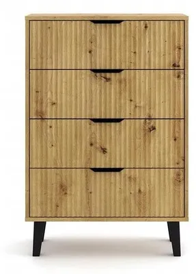 Obrázok produktu pre Komoda so zásuvkami SCANDI 4S SLIM OAK ARTISAN