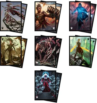 Produktbild von Ultra Pro - Deck Protector Standard Sleeves - Magic: Phyrexia All will be ONE Vraska, Betrayal’s Sting / V2