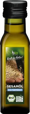 OLEJ SEZAMOWY TŁOCZONY NA ZIMNO BIO 100 ml - BIO ZENTRALE