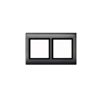 Produktbild von Merten AQUADESIGN-Rahmen 2fach 400214 anthrazit