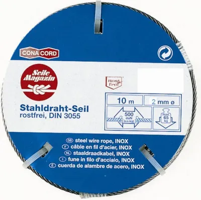 Produktbild von Conacord Drahtseil Ø 2 mm x 10 m