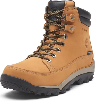 A single Timberland boot is shown against a white background.