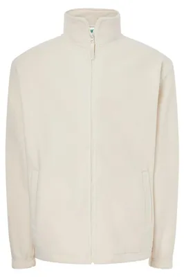Produktbild von JHK - Fleecejacke Durchgehender Reißverschluss für Herren LT4147 (L) (Naturweiß)