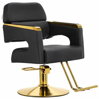 Image de Fauteuil de coiffure Miloren hydraulique pivotant pour salon de coiffure, repose-pieds, chaise de coiffure., Image générée par une IA