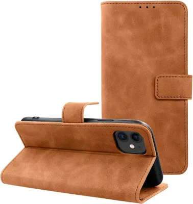 Produktbild von TENDER Book passend für IPHONE 12 / 12 PRO braun