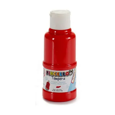 Obrázek produktu pro Tempera Pincello červená 120 ml (12 kusů)