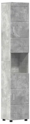 Immagine prodotto di Set di Armadi da Bagno TULUM Grigio cemento 37 x 31,5 x 203 cm