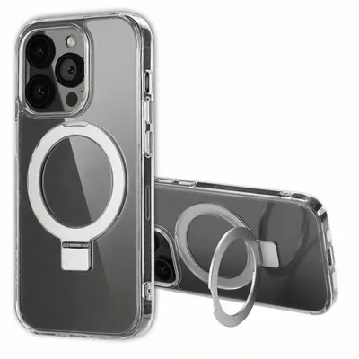 Imagen del producto de Funda con anillo y soporte con MagSafe para Apple iPhone 14 Pro - Transparente