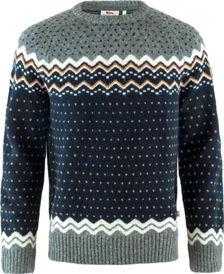 Produktbild von Fjällräven Övik Knit Sweater Strick-Pullover Baumwolle PFC-frei Herren Blau XL