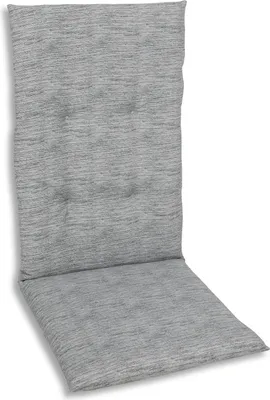 Produktbild von GO-DE Textil, Sessel-Auflage  mittel, uni hellgrau, 15803-25