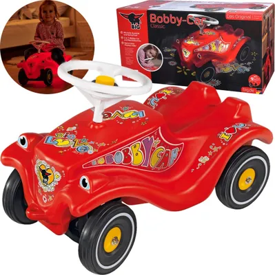 Image de Vélo d'appoint BIG Bobby Car Classic avec klaxon et lumières