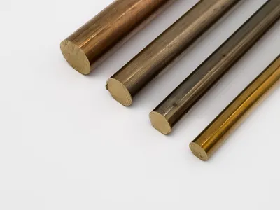 Obrázek produktu pro Hliníkový bronz CuAl10Ni5Fe4 (CW307G) Kulaté tyče, průměr: 8 mm, délka: 300 mm