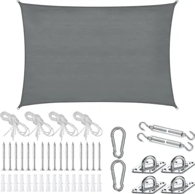 Image de Voile d’ombrage SUNNY - 3 x 4 m, gris