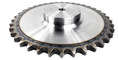 Image de Pignon 20B, 38 dents, avec moyeu, trempé, P : 31,75, 1 1/4″, Ozdowski, à une rangée