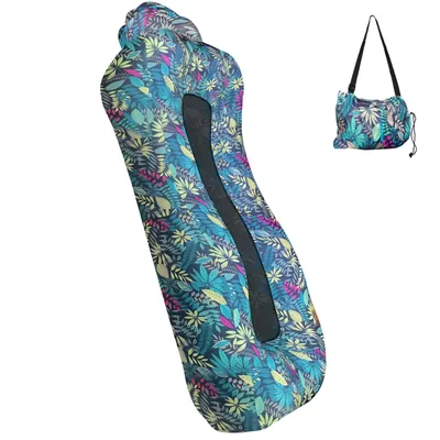 Obrázek produktu pro Topchances Nafukovací lehátko Air Sofa Hammock, vodotěsná kempingová matrace Air Bed Air Couch pro pláž, cestování, dvůr, jezero, pikniky a interiér, modrá