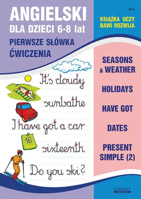 Produktbild von Angielski dla dzieci 9 Pierwsze słówka Ćwiczenia 6-8 lat