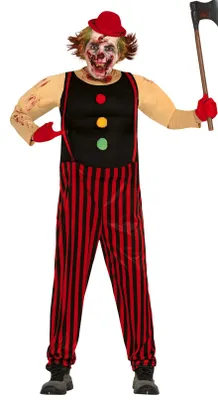Produktbild von Horror Clown Kostüm für Herren, Größe:M