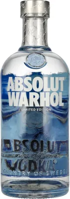 Image de Absolut Blue Warhol Edition Limitée
