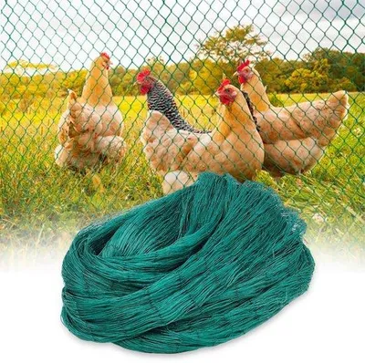 Productafbeelding van Ibenzoa® vogelbeschermingsnet voor tuin en vijver – fijnmazig (5 cm), 36-draads nylon, UV-bestendig, op maat te snijden en herbruikbaar