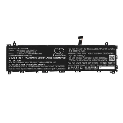 Image de TECHTEK Batterie pour ordinateur portable compatible avec [Lenovo] IdeaPad S340-13IML, IdeaPad S340-13IML(81UM000PJP), IdeaPad S340-13IML(81UM000YKR)