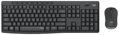 Produktbild von MK295 Silent Wireless Combo GRAPHITE NL