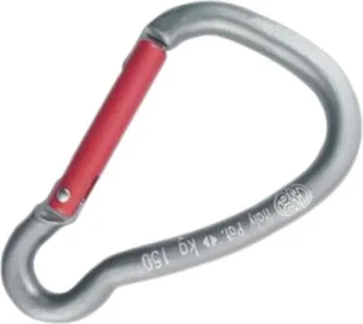 Produktbild von Kong Italy Alu Harness Mini Karabinerhaken Grau 8 mm Grau 8 mm