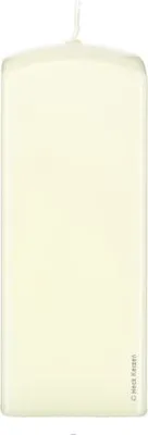 Produktbild von Quader Kerzen, Quadratische Kerzen Elfenbein 60 x Ø 60/60 mm, 4 Stück