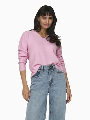 Produktbild von Only Damen Strickjacke, ONLCAMILLA V-NECK L/S PULLOVER KNT NOOS
