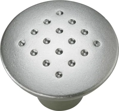 Produktbild von Hettich Möbelknopf Zinkdruckguss vernicketl Ø 33,0 mm - 1 Stück
