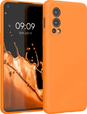 Kwnobile Silikon Hülle Für OnePlus 8 (2020) – Weich, Griffig, Kabellos Ladbar, Fuchsia