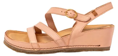 Produktbild von El Naturalista Keilsandalen Damen N5855 SOFT NAPPA SALMON / PICUAL Farbe Koralle