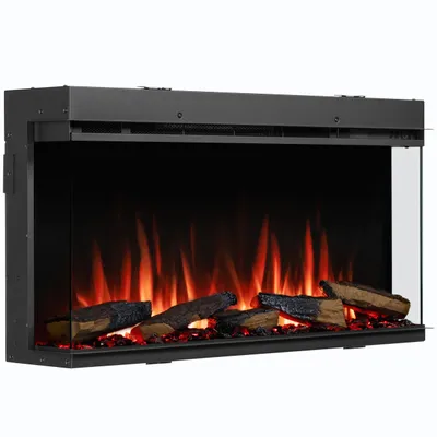 Obrázek produktu pro Elektrický krb, vestavný krb BALDERIA Athena 36 – výkon až 1500 W, černý