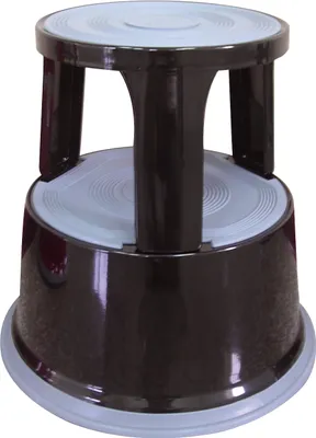 Immagine prodotto di Q-Connect® KF04845 Sgabello rotante in metallo - peso 5 kg, nero