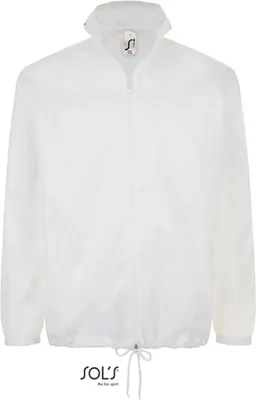 Image de SOLs 01618 | Shift coupe-vent homme / imperméable - Couleur : Blanc - Taille : S