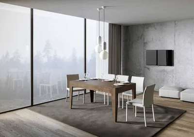 Image de ITAMOBY - Table extensible 160/220x90 cm Cico noyer
