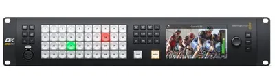 Productafbeelding van Blackmagic Design ATEM Constellation 8K, zwart, 59,94 fps, ondersteunt 720p, 1080i, 1080p, 2160p, 4320p, 10-bit, LCD, AIFF, MP3, WAV
