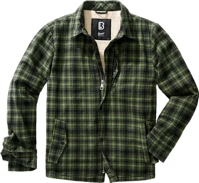 Produktbild von Classic Sherpa Jacke oliv-schwarz, 4XL