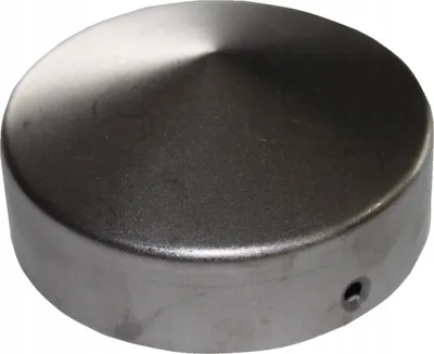 Produktbild von LogistSystem - Pfostenkappe rund für Zaunpfosten FI 42-43 mm - Stahl - Pyramiden Form - Abdeckkappe für Holzpfosten - 1 Stück - Pfahl Pfosten - Schutzkappe - Schutzhaube - Pfostenabdeckung